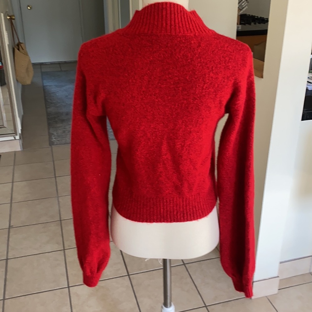 Red Turtle Neck - Picture 2 of 2